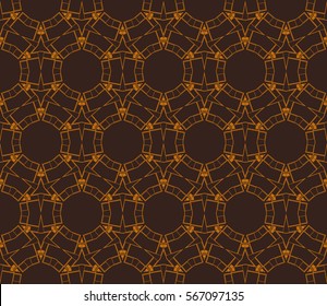 Geometric shape abstract vector illustration. Seamless pattern.