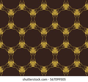 Geometric shape abstract vector illustration. Seamless pattern.