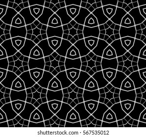 Geometric shape abstract vector illustration. Seamless pattern.