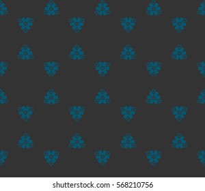 Geometric shape abstract vector illustration. Seamless pattern.