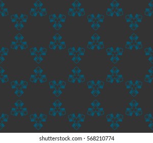 Geometric shape abstract vector illustration. Seamless pattern.