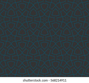 Geometric shape abstract vector illustration. Seamless pattern.