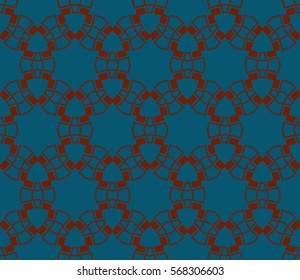 Geometric shape abstract vector illustration. Seamless pattern.