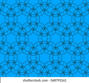 Geometric shape abstract vector illustration. Seamless pattern.