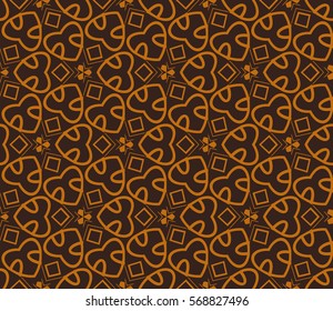 Geometric shape abstract vector illustration. Seamless pattern.