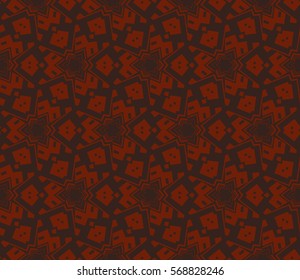 Geometric shape abstract vector illustration. Seamless pattern.
