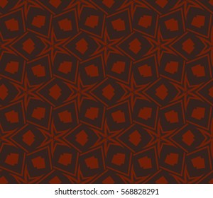 Geometric shape abstract vector illustration. Seamless pattern.