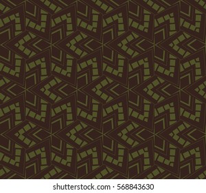 Geometric shape abstract vector illustration. Seamless pattern.