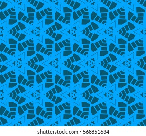 Geometric shape abstract vector illustration. Seamless pattern.