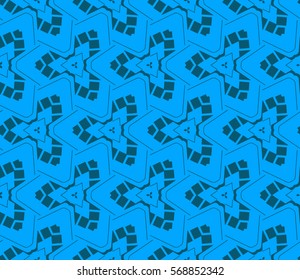 Geometric shape abstract vector illustration. Seamless pattern.