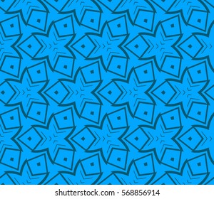 Geometric shape abstract vector illustration. Seamless pattern.