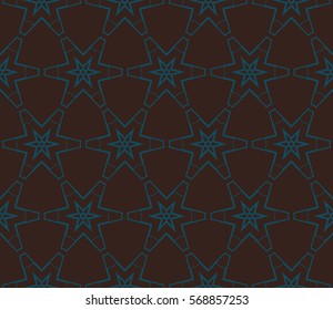 Geometric shape abstract vector illustration. Seamless pattern.