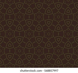 Geometric shape abstract vector illustration. Seamless pattern.