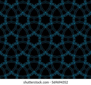Geometric shape abstract vector illustration. Seamless pattern.