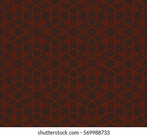 Geometric shape abstract vector illustration. Seamless pattern.