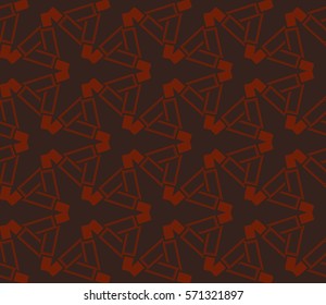 Geometric shape abstract vector illustration. Seamless pattern.