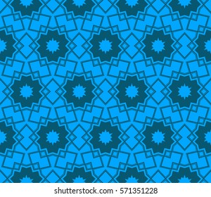 Geometric shape abstract vector illustration. Seamless pattern.