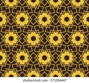 Geometric shape abstract vector illustration. Seamless pattern.