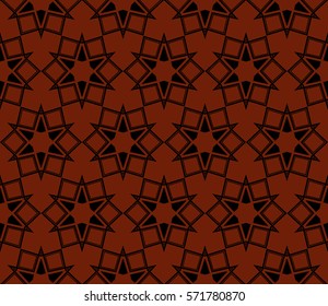 Geometric shape abstract vector illustration. Seamless pattern.