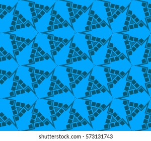 Geometric shape abstract vector illustration. Seamless pattern.