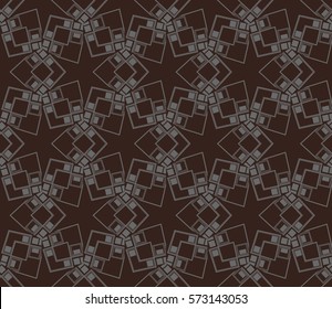 Geometric shape abstract vector illustration. Seamless pattern.
