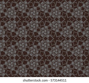 Geometric shape abstract vector illustration. Seamless pattern.