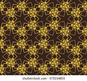 Geometric shape abstract vector illustration. Seamless pattern.