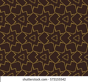 Geometric shape abstract vector illustration. Seamless pattern.