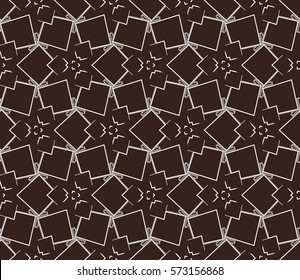 Geometric shape abstract vector illustration. Seamless pattern.