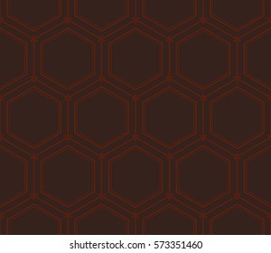 Geometric shape abstract vector illustration. Seamless pattern.