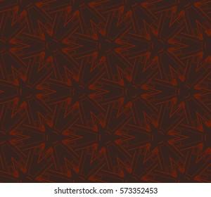 Geometric shape abstract vector illustration. Seamless pattern.