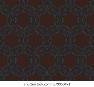 Geometric shape abstract vector illustration. Seamless pattern.