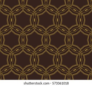 Geometric shape abstract vector illustration. Seamless pattern.