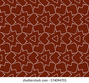 Geometric shape abstract vector illustration. Seamless pattern.