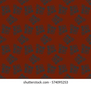 Geometric shape abstract vector illustration. Seamless pattern.