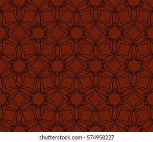 Geometric shape abstract vector illustration. Seamless pattern.