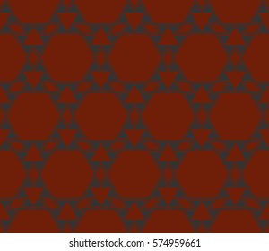 Geometric shape abstract vector illustration. Seamless pattern.