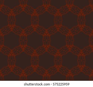 Geometric shape abstract vector illustration. Seamless pattern.