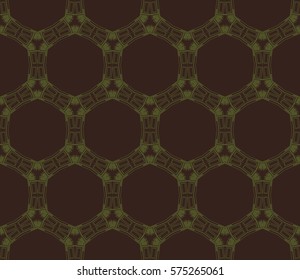 Geometric shape abstract vector illustration. Seamless pattern.