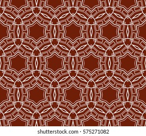 Geometric shape abstract vector illustration. Seamless pattern.