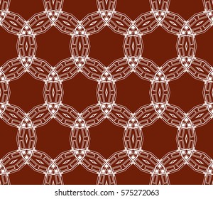 Geometric shape abstract vector illustration. Seamless pattern.