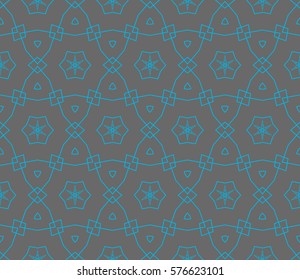 Geometric shape abstract vector illustration. Seamless pattern.