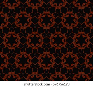 Geometric shape abstract vector illustration. Seamless pattern.
