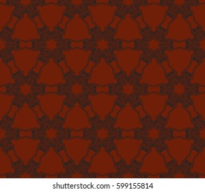 Geometric shape abstract vector illustration. Seamless pattern.