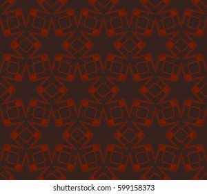 Geometric shape abstract vector illustration. Seamless pattern.
