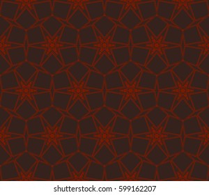 Geometric shape abstract vector illustration. Seamless pattern.