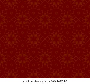 Geometric shape abstract vector illustration. Seamless pattern.