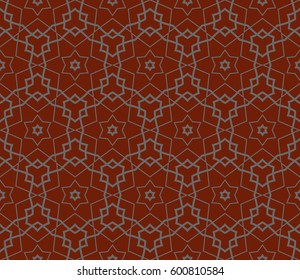 Geometric shape abstract vector illustration. Seamless pattern.