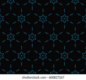 Geometric shape abstract vector illustration. Seamless pattern.