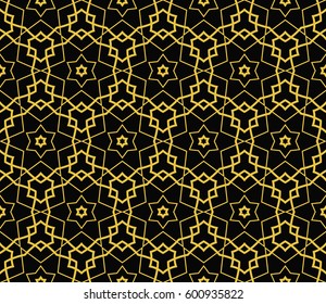 Geometric shape abstract vector illustration. Seamless pattern.